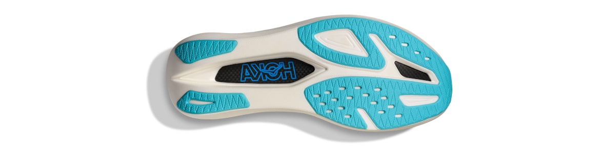 Buty Hoka Rocket X 3 biało-czarne męskie (WBLC)- zdjęcie podeszwy zewnętrznej 