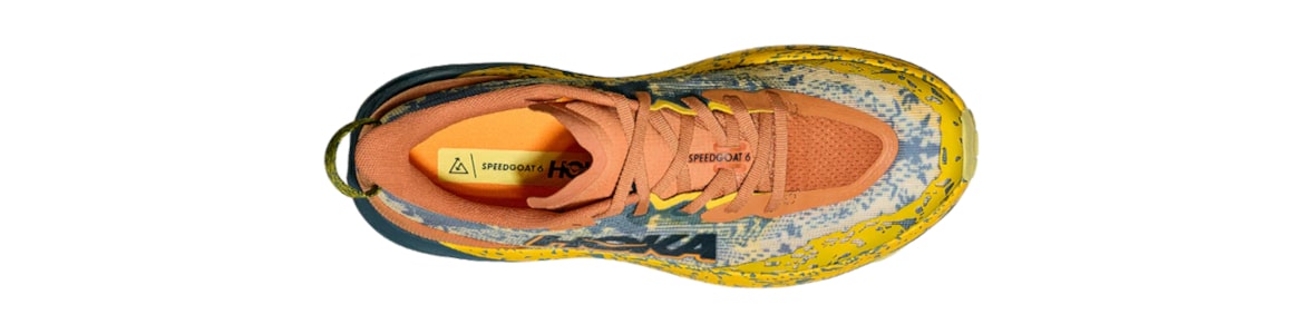 Buty Hoka One One Speedgoat 6 kolorowe (TTT) męskie - zdjęcie cholewki