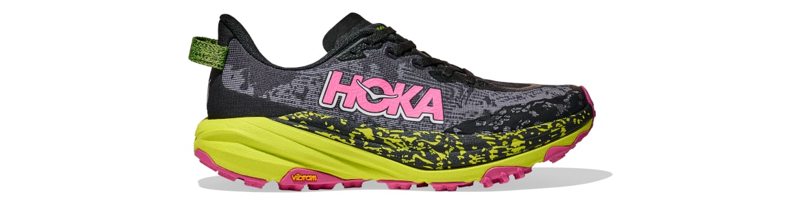 Buty Hoka Speedgoat 6 damskie czarno-żółte (BNNH)- zdjęcie podeszwy środkowej
