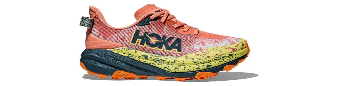 Buty Hoka Speedgoat 6 damskie pomarańczowe (FDS)- zdjęcie podeszwy środkowej