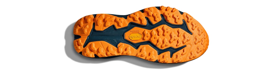 Buty Hoka Speedgoat 6 damskie pomarańczowe (FDS) - zdjęcie podeszwy zewnetrznej