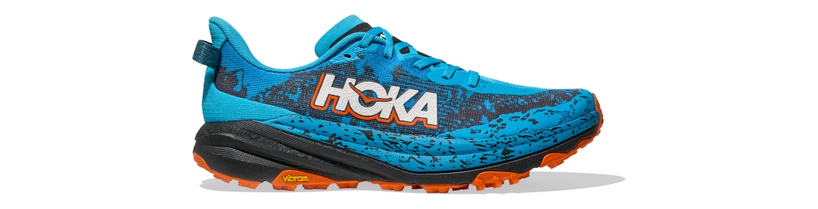 Buty Hoka One One Speedgoat 6 niebieskie (SWRD) męskie - zdjęcie podeszwy środkowej 