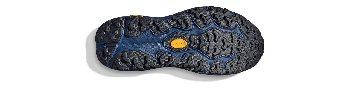 Buty Hoka One One Speedgoat 6 damskie z membraną G-TX (wodoodporne) granatowo-białe (MLLP) - zdjęcie podeszwy zewnętrznej