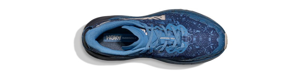 Buty Hoka One One Speedgoat 6 męskie z membraną G-TX (wodoodporne) granatowe (FYNG) - zdjęcie cholewki