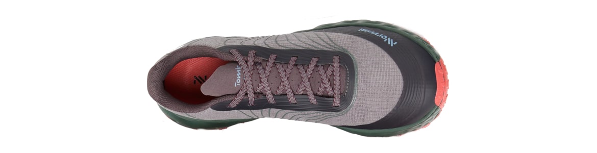 Buty męskie NNormal Tomir 2.0 szaro-zielone- zdjęcie cholewki