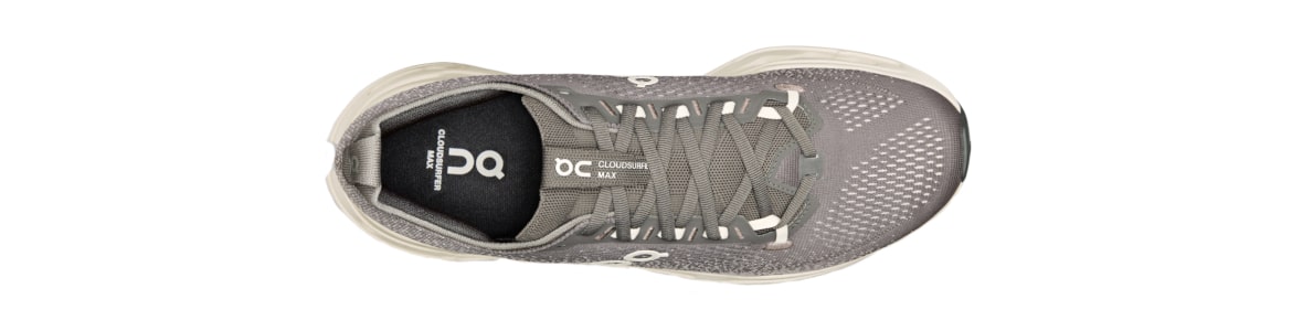 Buty męskie ON Running Cloudsurfer Max szare -zdjęcie cholewki