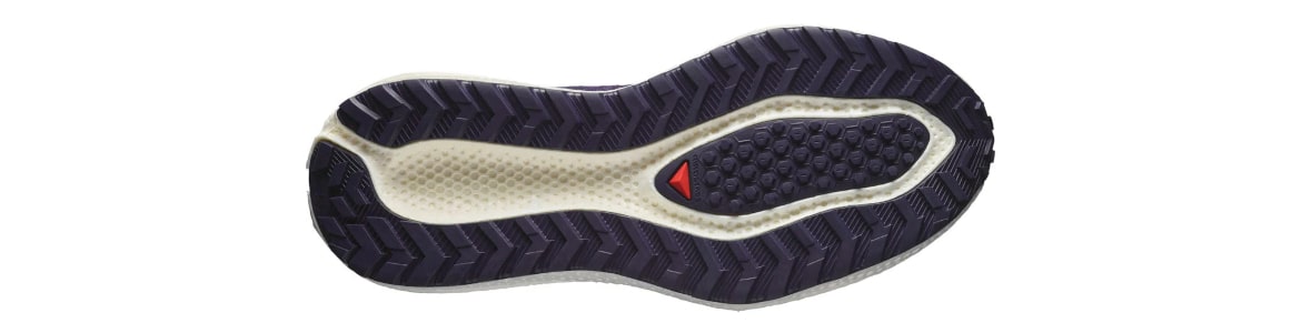 Buty Salomon Aero Glide 3 GRVL fioletowe meskie -zdjęcie podeszwy zewnetrznej