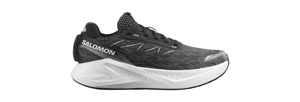 Buty Salomon Aero Glide 4 czarno-białe meskie - zdjęcie podeszwy środkowej 