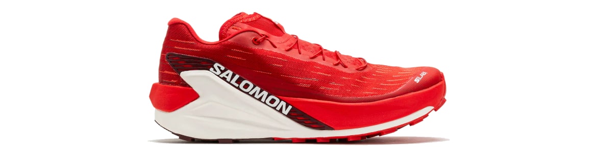 Salomon S/Lab Pulsar 4 czerwone męskie - zdjęcie podeszwy środkowej 