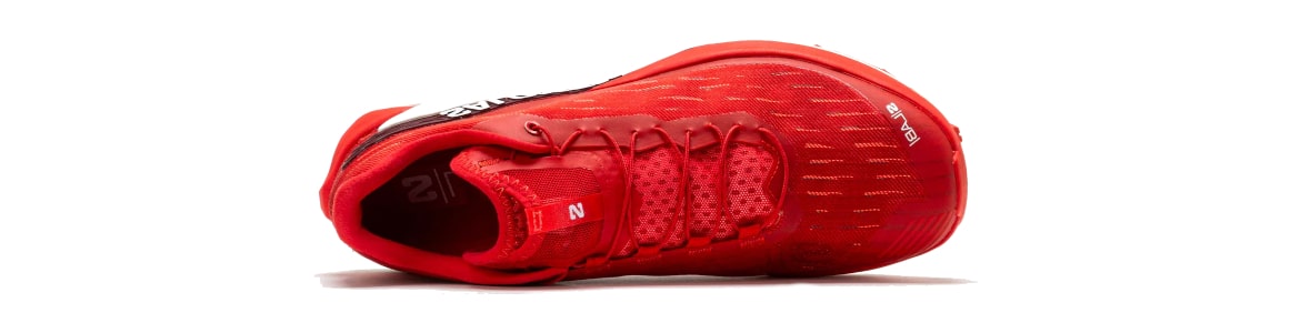 Salomon S/Lab Pulsar 4 czerwone męskie - zdjęcie cholewki
