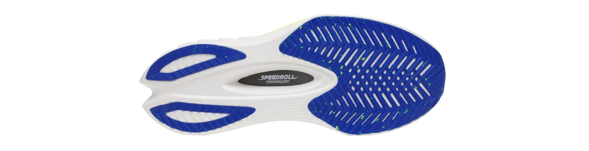 Buty męskie Sauony Endorphin Pro 4 niebieskie - zdjęcie podeszwy zewnętrznej