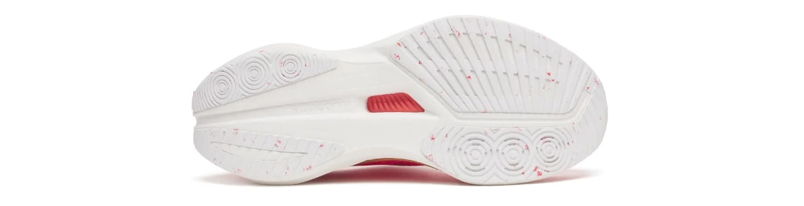 Buty męskie Saucony Endorphin Speed 5 koralowe - zdjęcie podeszwy zewnętrznej