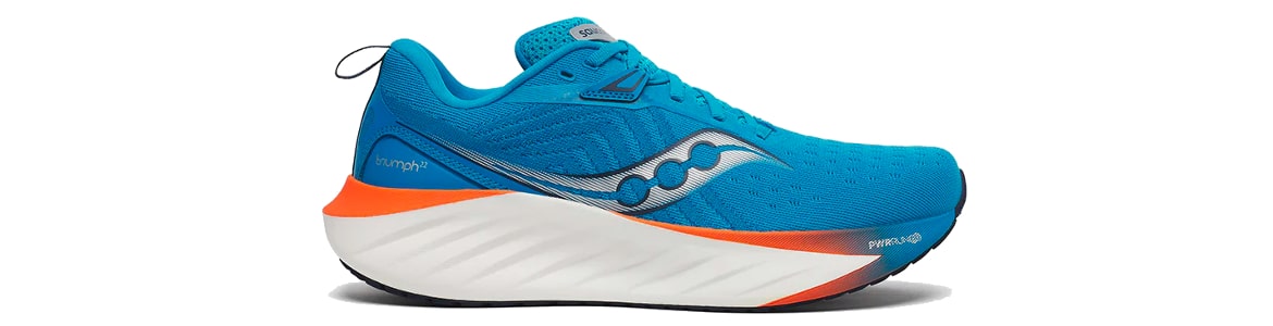 Buty Saucony Triumph 22 niebieskie męskie - zdjęcie podeszwy środkowej 