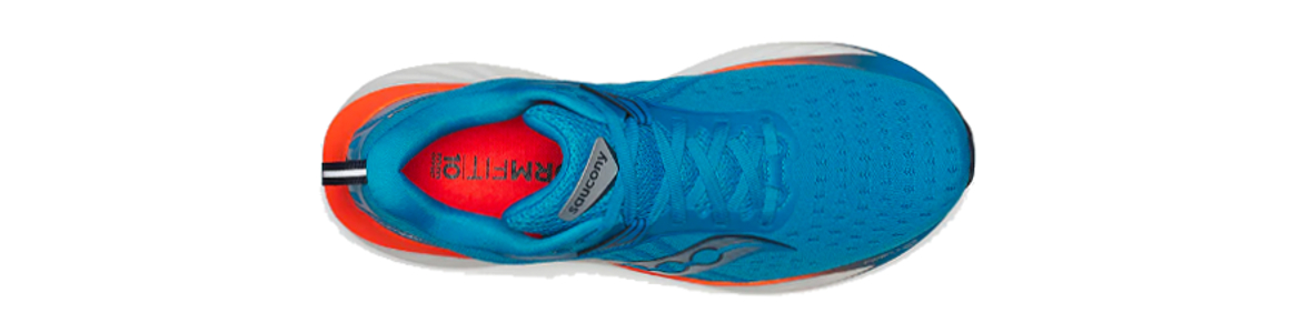 Buty Saucony Triumph 22 niebieskie męskie - zdjęcie cholewki