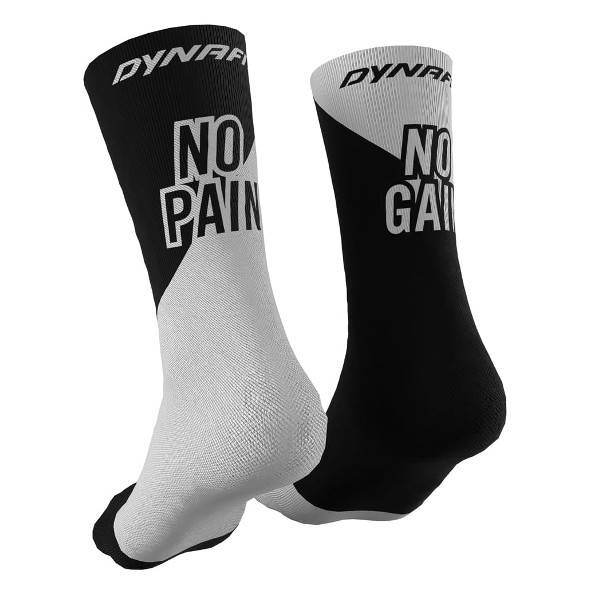 Skarpety Dynafit No Pain No Gain Socks czarno-białe