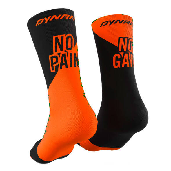 Skarpety Dynafit No Pain No Gain Socks pomarańczowo-czarne
