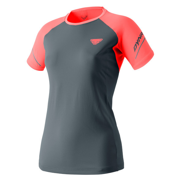 Koszulka Dynafit Alpine Pro S/S Tee damska szaro-różowa