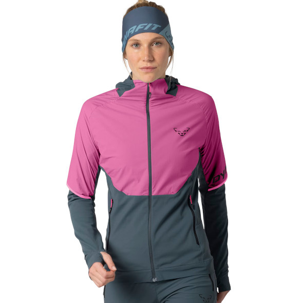 Kurtka Dynafit Alpine Hybrid Jacket damska szaro-różowa