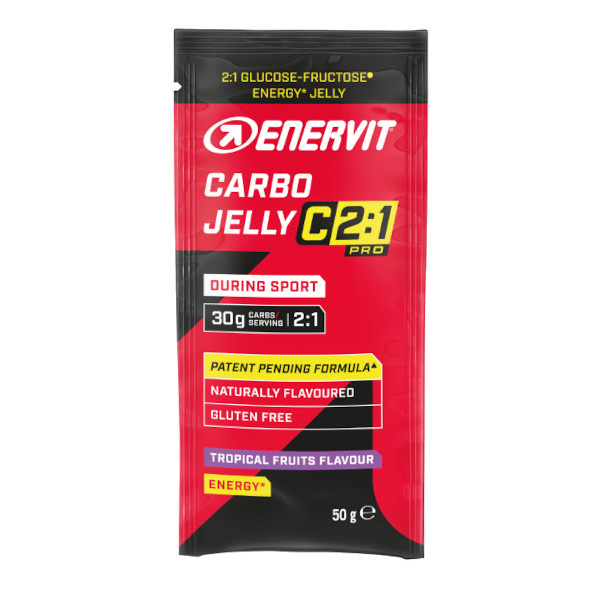 Galaretka węglowodanowa Enervit Carbo Jelly C2:1PRO 50 g owoce tropikalne