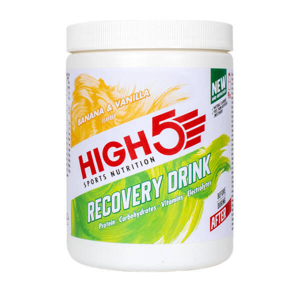 Napój regeneracyjny High5 Recovery Drink Banana & Vanilla 450g banan + wanilia