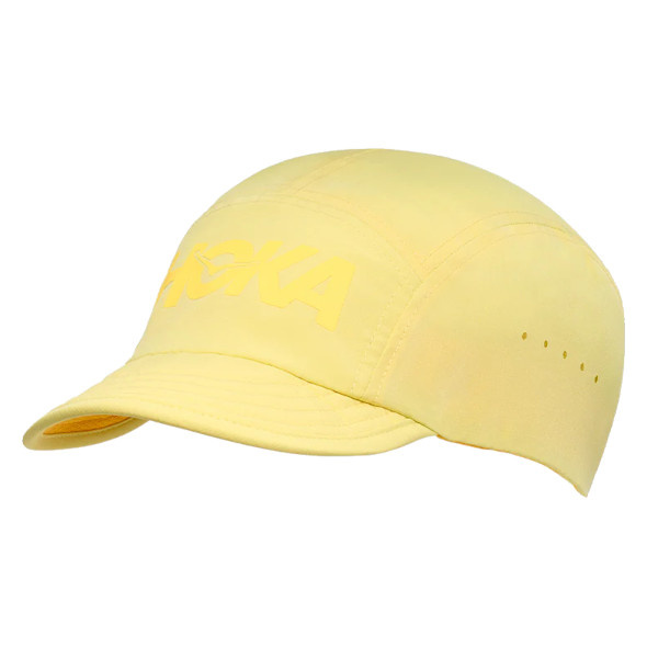 Czapka z daszkiem Hoka Packable Trail Hat żółta