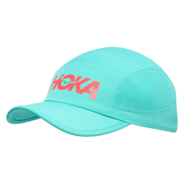 Czapka z daszkiem Hoka Run Trail Hat turkusowa