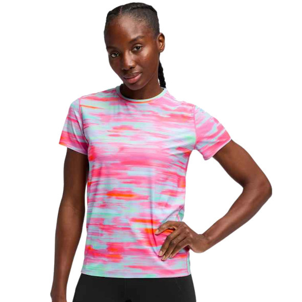 Koszulka Hoka Airolite Short Sleeve 2.0 damska kolorowa