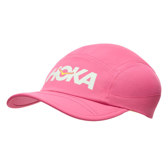 Czapka z daszkiem Hoka Run Hat różowa