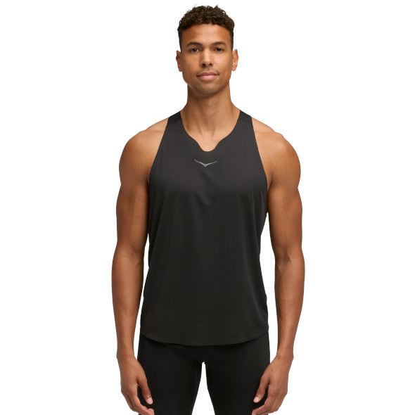 Koszulka Hoka Race Day Singlet czarna męska