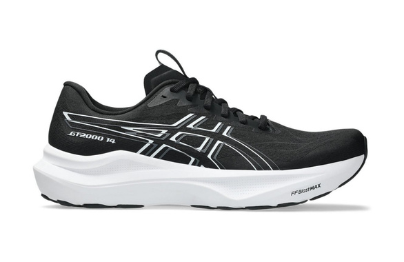 Buty Asics GT-2000 14 czarno-białe męskie AW25