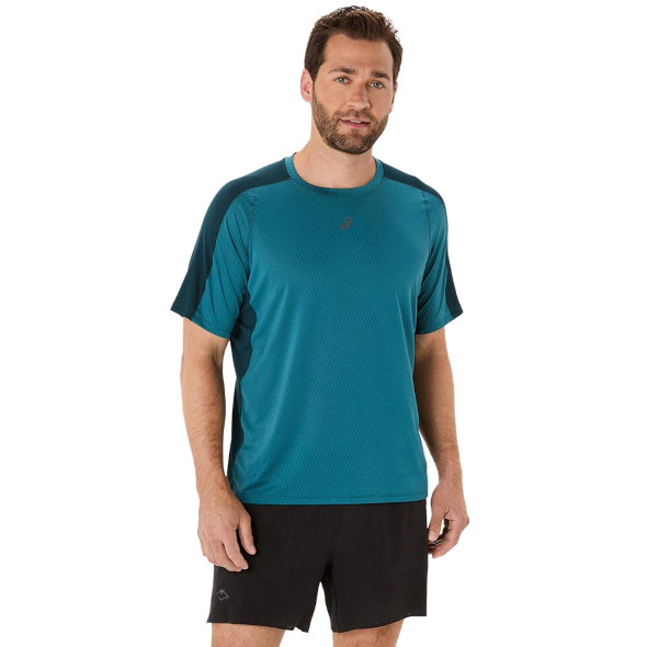 Koszulka Asics Fujitrail Elite SS Top niebieska męska SS25