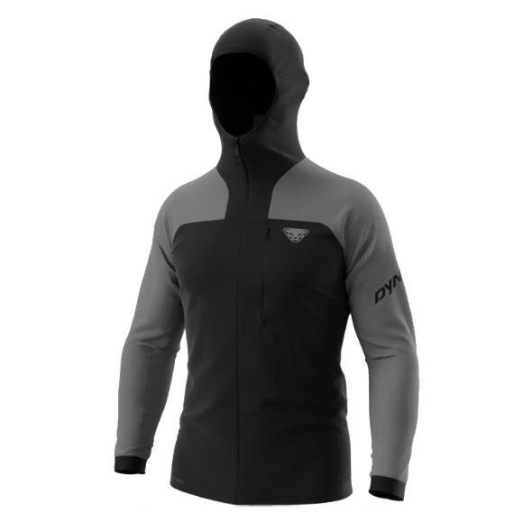 Kurtka Dynafit Speed Polartec® Hooded Jacket czarno-szara męska 