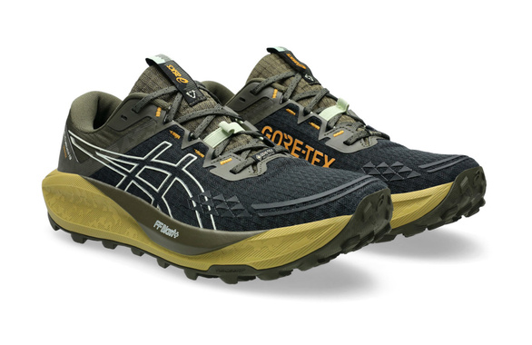 Buty Asics Gel-Trabuco 13 z membraną GT-X (wodoodporne) zielone męskie AW25