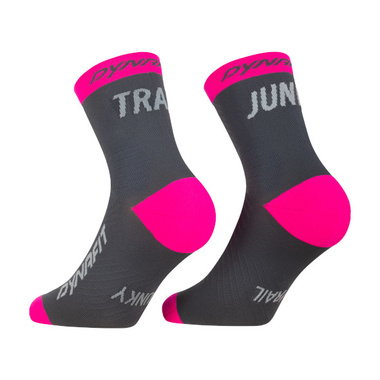 Skarpety Dynafit Trail Mid Socks szaro-różowe
