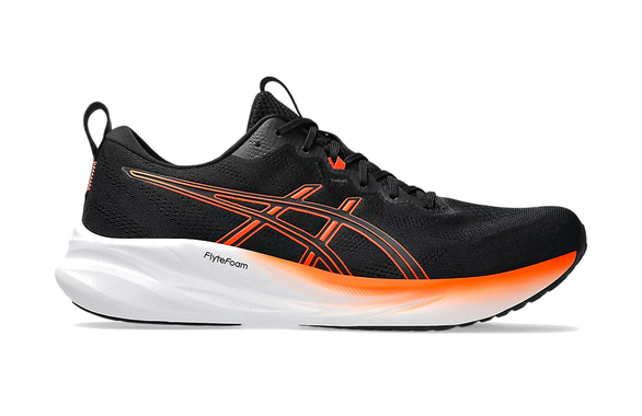 Buty Asics Gel-Pulse 16 czarno-pomarańczowe męskie SS25