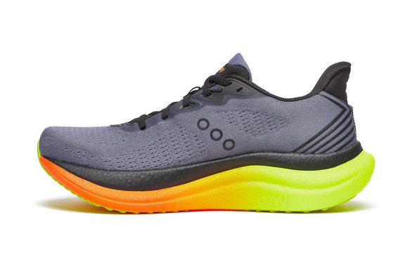 Buty Saucony Triumph 23 szaro-pomarańczowe męskie AW25
