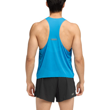 Koszulka Hoka Race Day Singlet niebieska męska