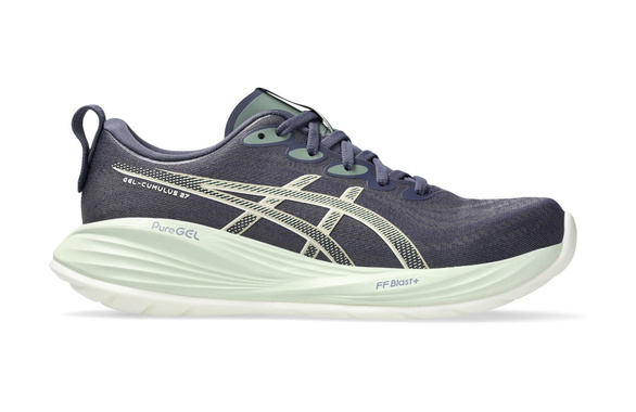 Buty Asics Gel-Cumulus 27 damskie szaro-fioletowo-żółte AW25