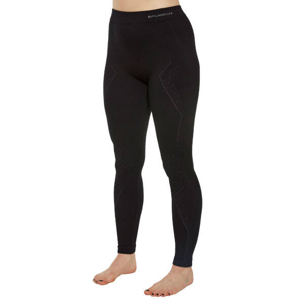 Getry termoaktywne Brubeck Extreme Wool LE1351W z wełny merino damskie czarne 