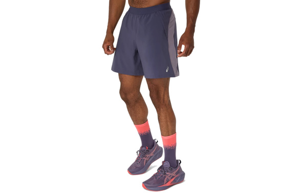 Spodenki Asics Road 7in Short lawendowe męskie