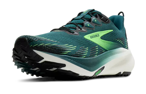 Buty Brooks Ghost Trail zielone męskie SS26