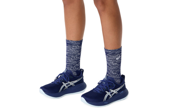 Skarpety Asics Performance Run Socks Crew granatowo-szare