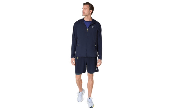 Kurtka Asics Road Packable Jacket granatowa męska AW25