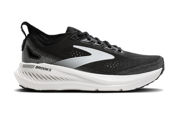 Buty Brooks Glycerin GTS 23 czarno-białe męskie SS26