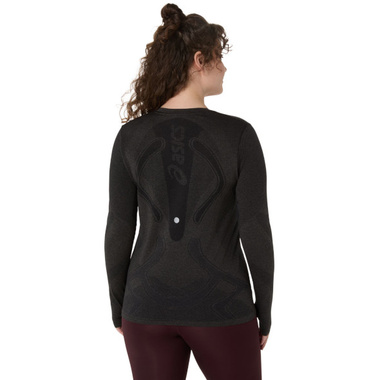 Koszulka Asics Road Seamless Ls Top damska czarna AW25