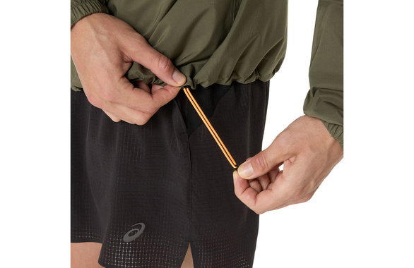 Kurtka Asics Fujitrail Elite Waterproof Jacket zielona męska AW25