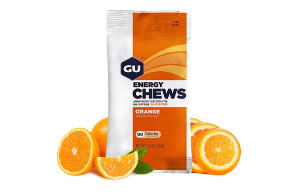 Żelki energetyczne Gu Energy Chews Orange 54 g pomarańcza