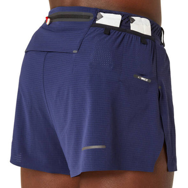 Spodenki Asics Metarun Split Short granatowe męskie 