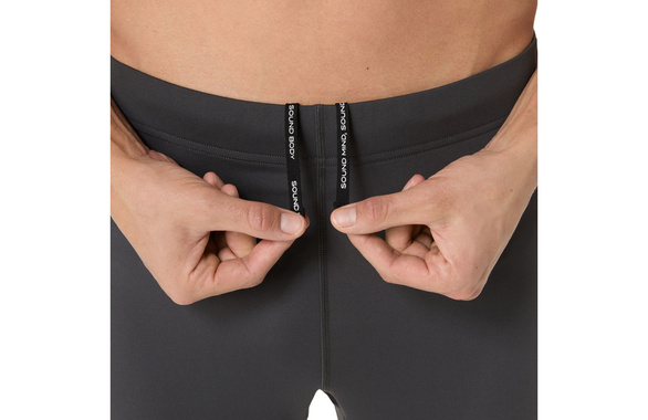 Legginsy Asics Road Winter Tight szare męskie