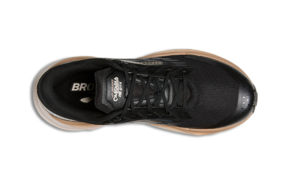 Buty Brooks Cascadia 19 z membraną G-TX (wodoodporne) czarno-beżowy męskie AW25
